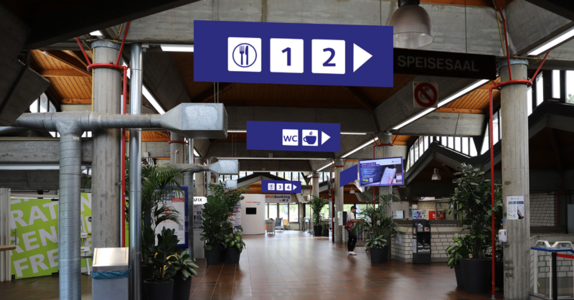 Speiseausgabe Zentralmensa