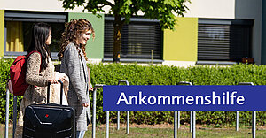 Foto, das zu Ankommenshilfe für Studierende verlinkt