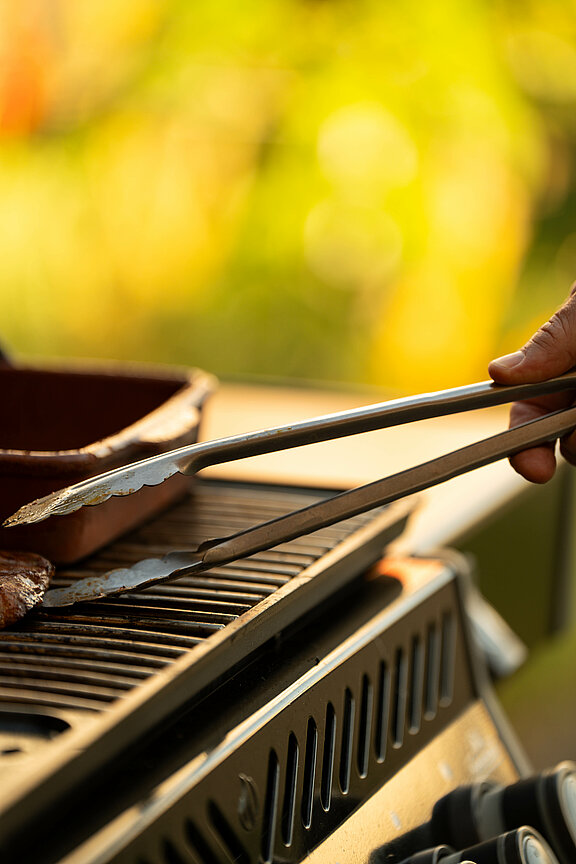 Photo of a bbq summer atmosphere