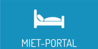 Button der als Link dient zur Seite Miet-Portal, Bewerbung für ein Zimmer, Antrag auf ein Zimmer_Link öffnet in neuem Fenster