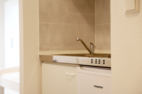 Picture of a kitchen in a single apartment in Weisenau