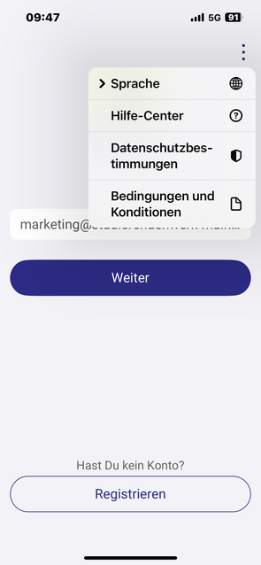 Hier Sprachen ändern_ Sprachenauswahl bei Anmeldung - Change language here_Languages Registration Screenshot - Hier Sprachen ändern_ Sprachenauswahl bei Anmeldung - Change language here_Languages Registration